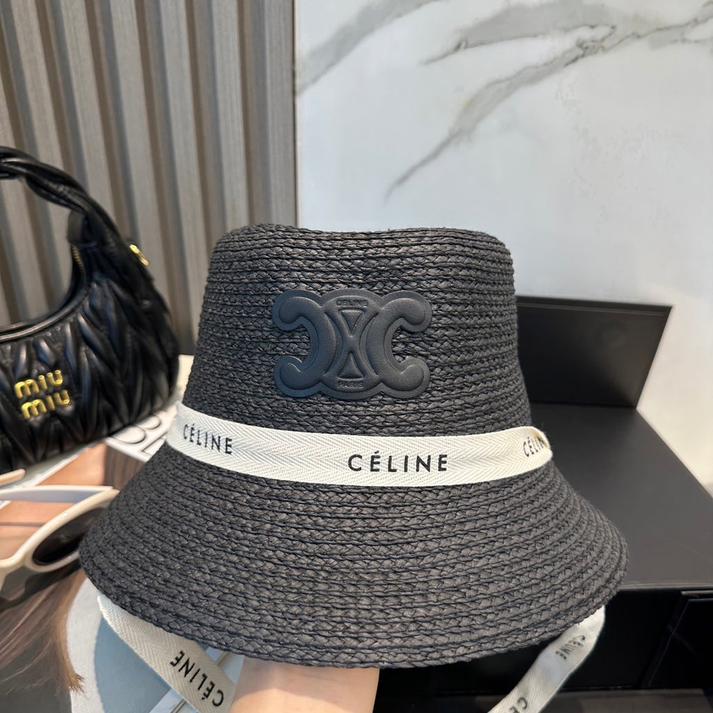 CLE Raffia woven straw hat 0725070301