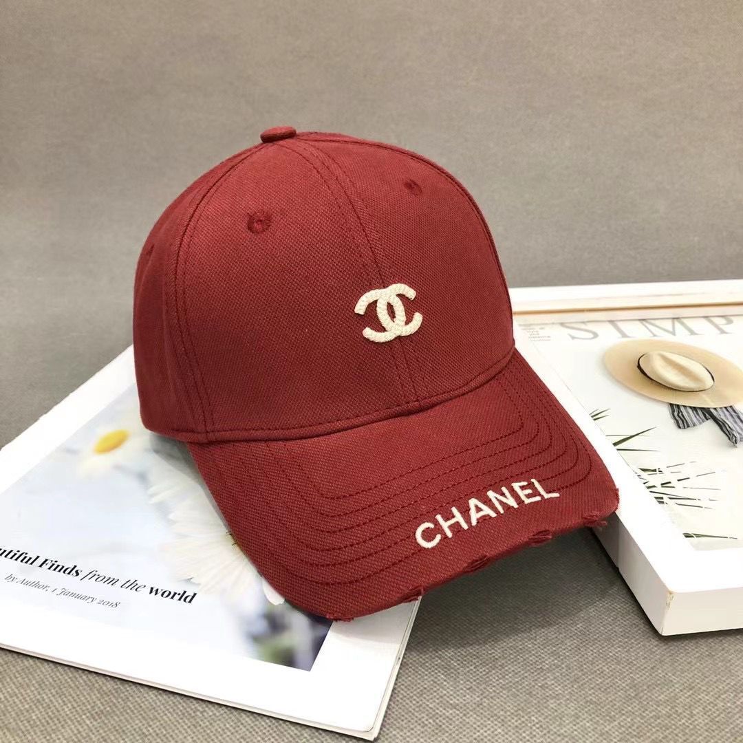 Small Fragrant Letter Embroidered Baseball Cap PD05202413104