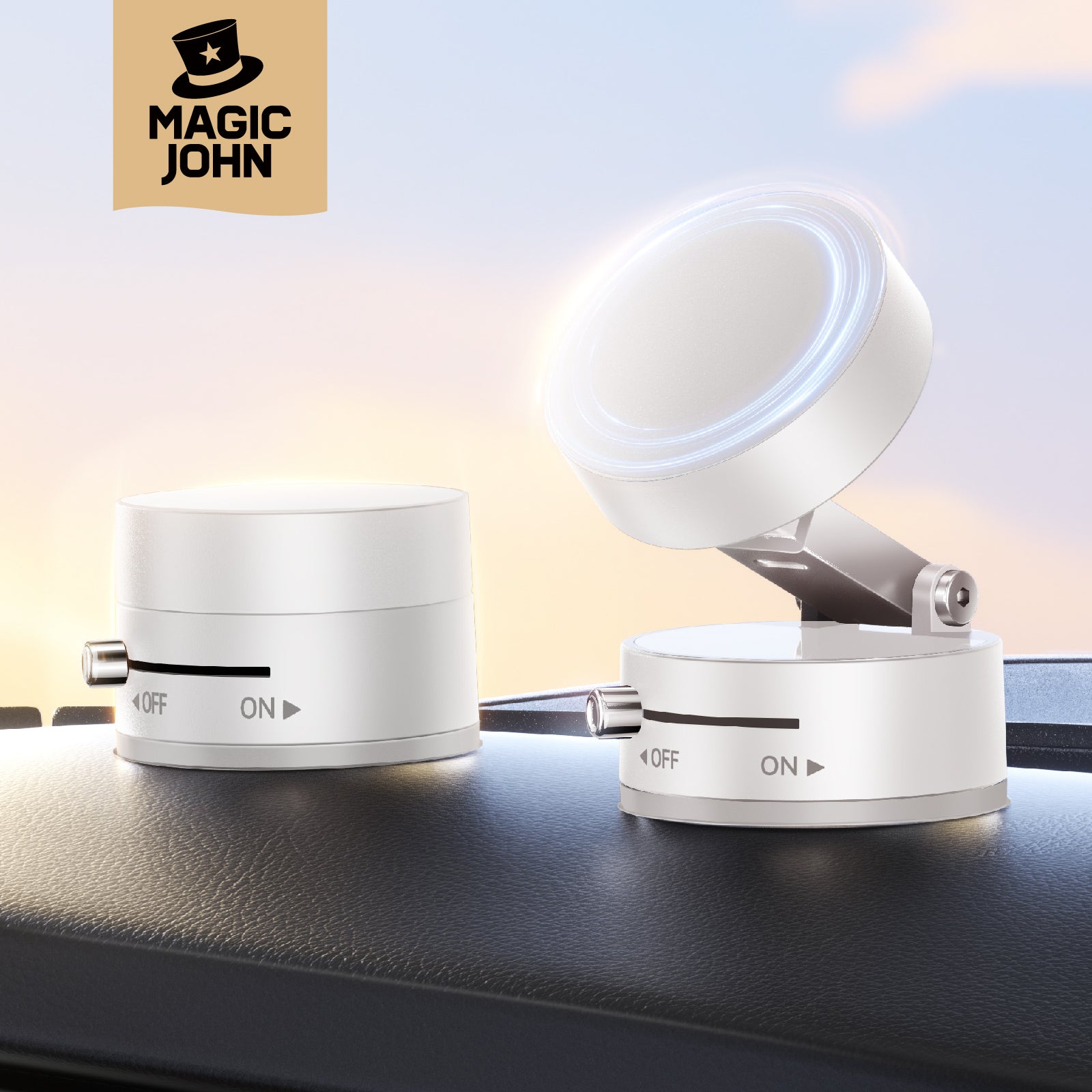 Upgraded Magnetic Phone Holder with 360° Rotation, Strong Magnet, Foldable and Portable Design