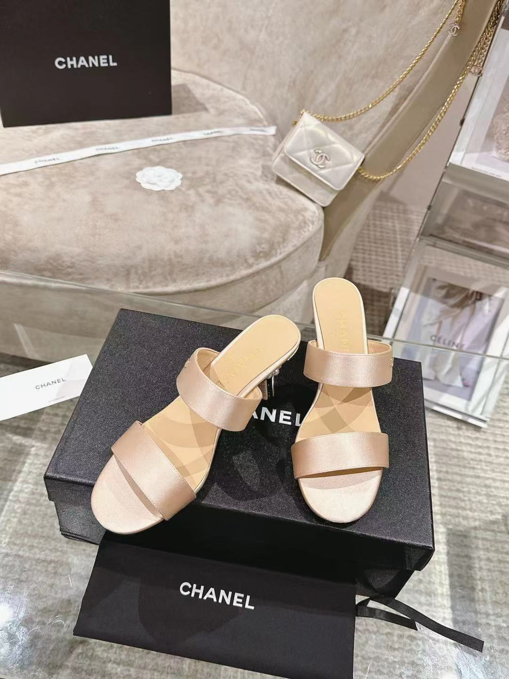 CNL hot diamond silk high-heeled sandals 0725082203