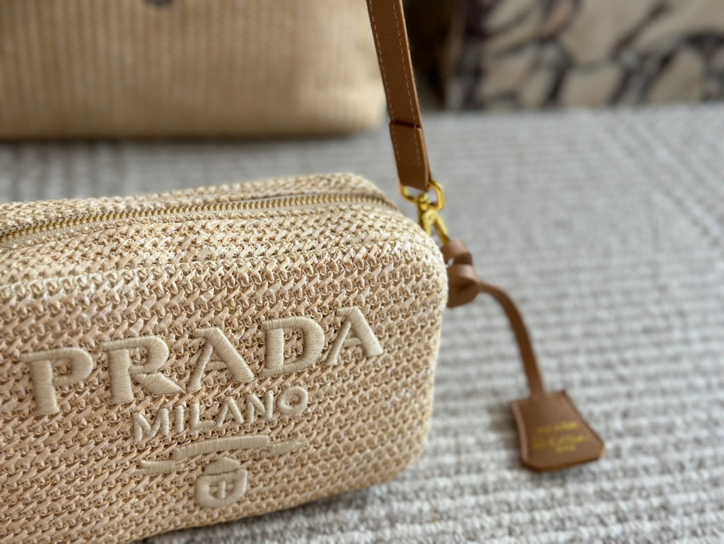 Summer straw camera bag 1824040207