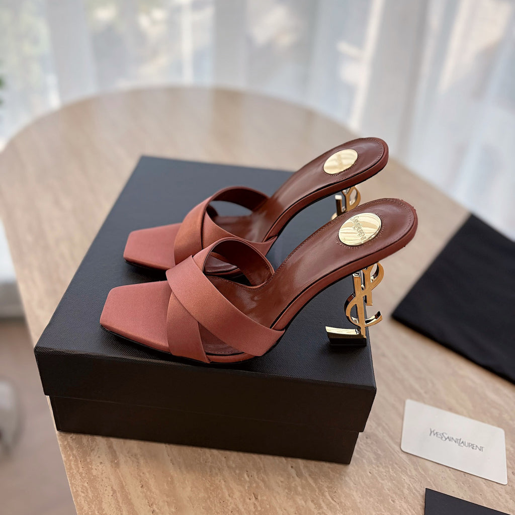 Women's stylish luxury YSL high heels