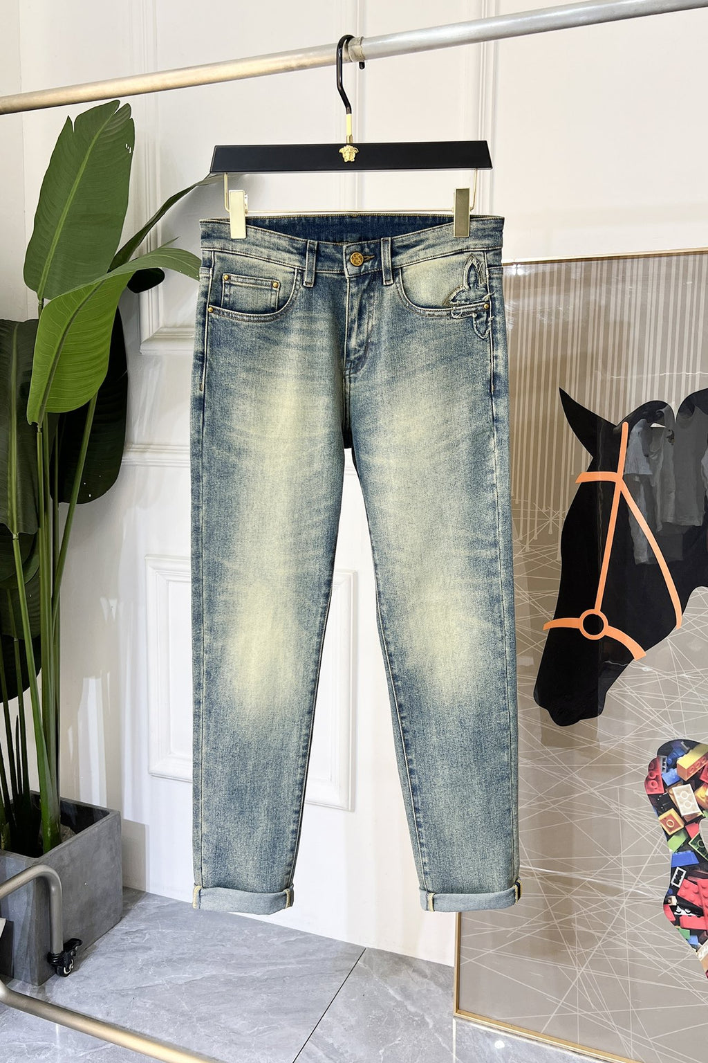V Fashion new men's jeans 0724101209