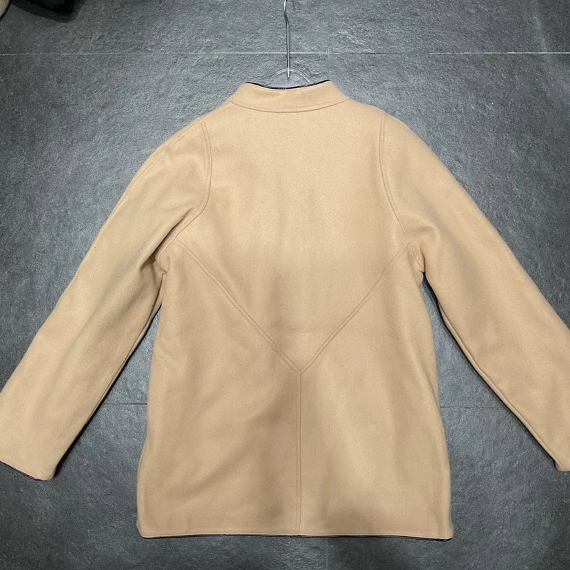 Women Classic Double-Breasted Wool Coat 1025102415