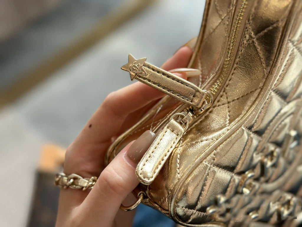 CNL Fashion Rhombus Five-pointed Star Bag 0724021904