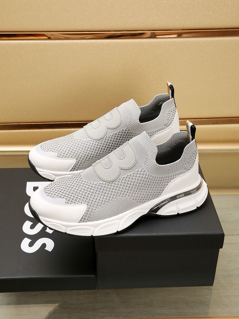 BS fashion printed rubber sole sneakers 0724072304