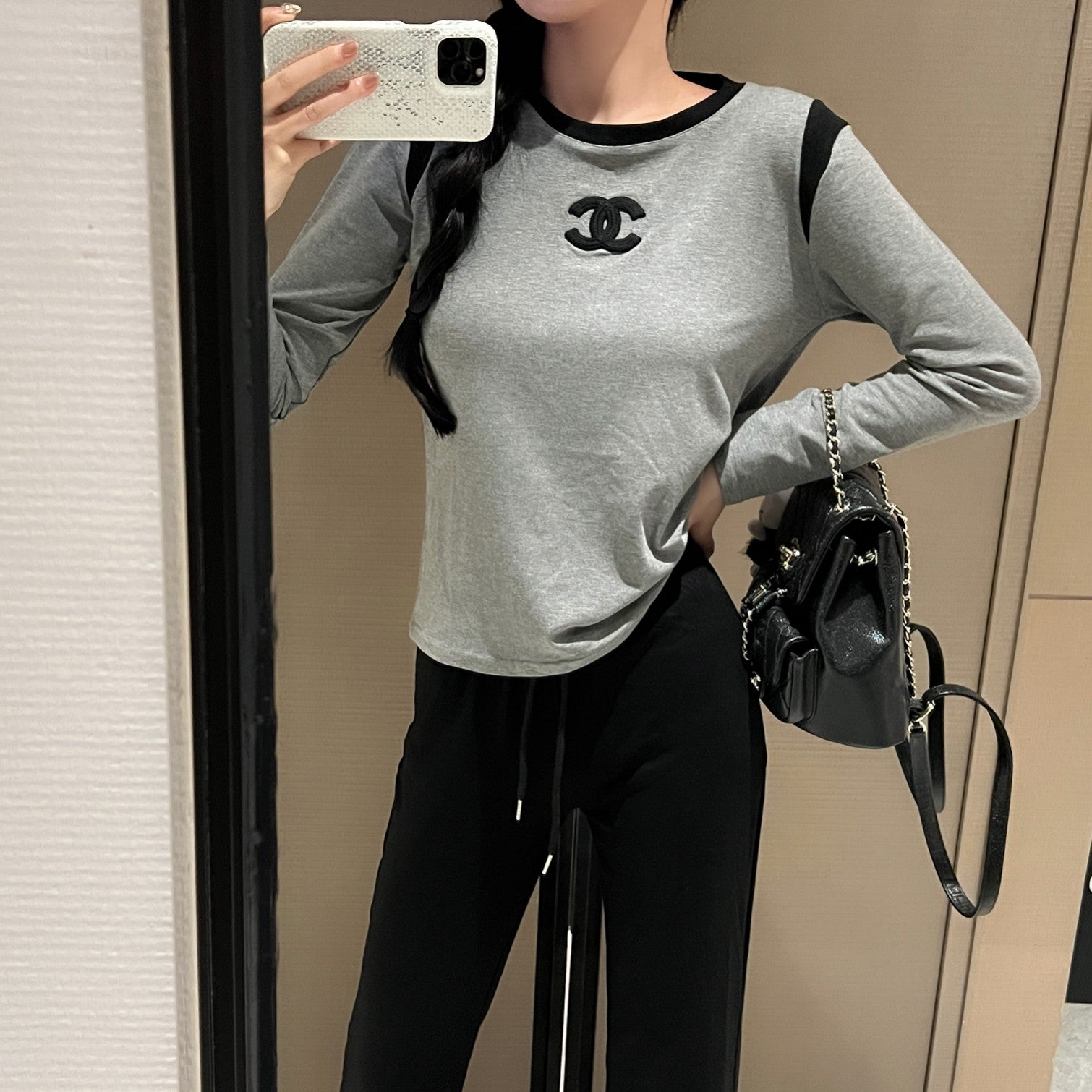 CNL Knitted Bottoming Sweater 0724090302