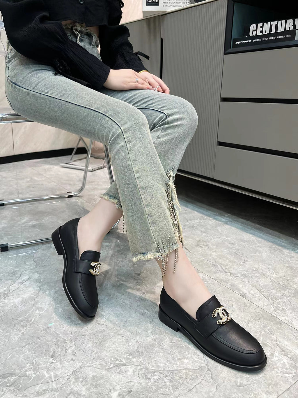 23 Womens aktuelle Top-CL-Loafer  1