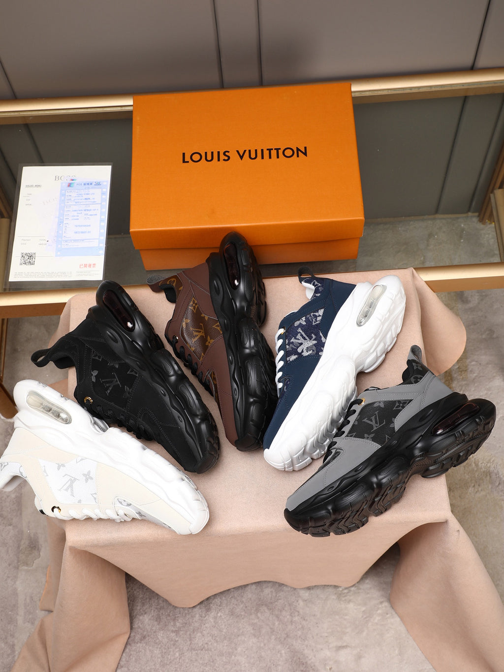 Lvv 25ss Autumn New Printed sports shoes 0725081801