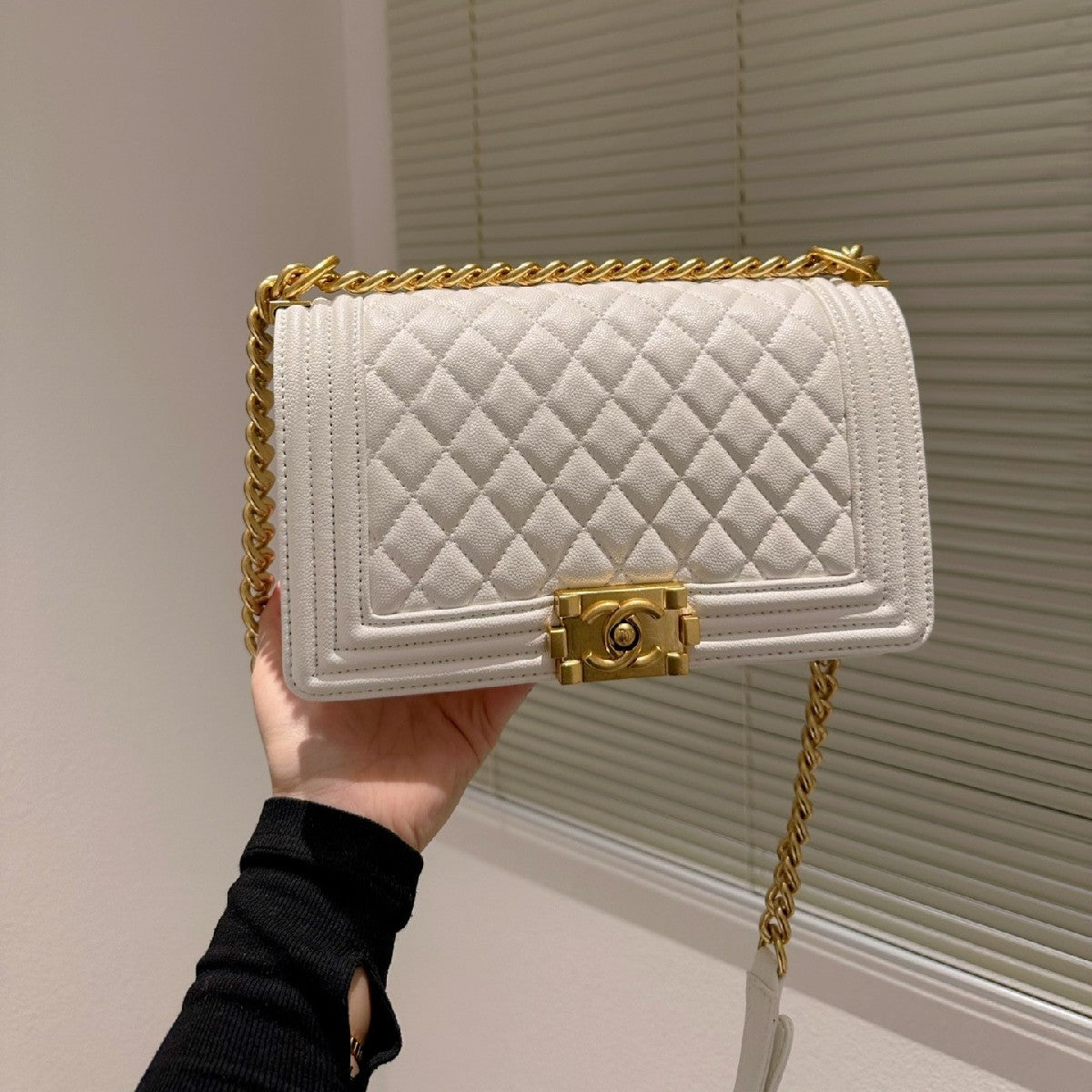 Classic Caviar Leather Handbags