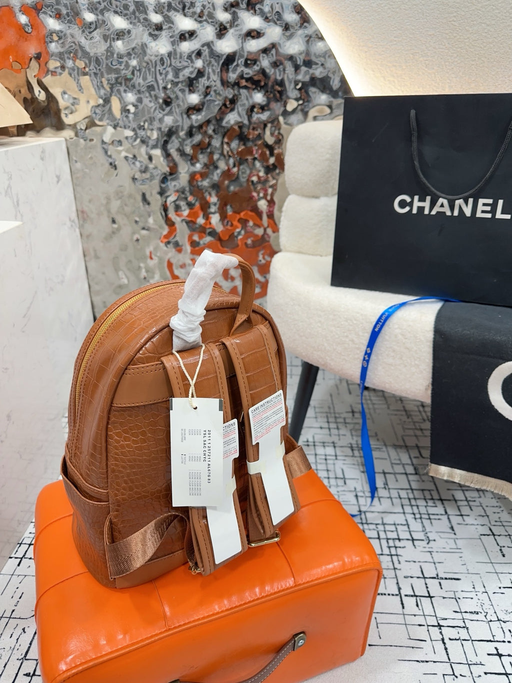 YSL fashion backpack 0725070704