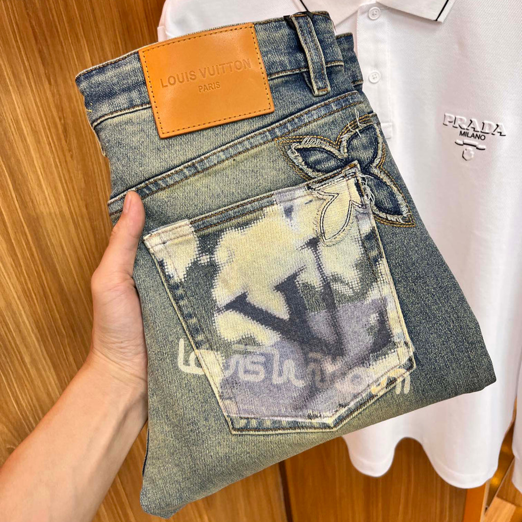 V Fashion new men's jeans 0724101209