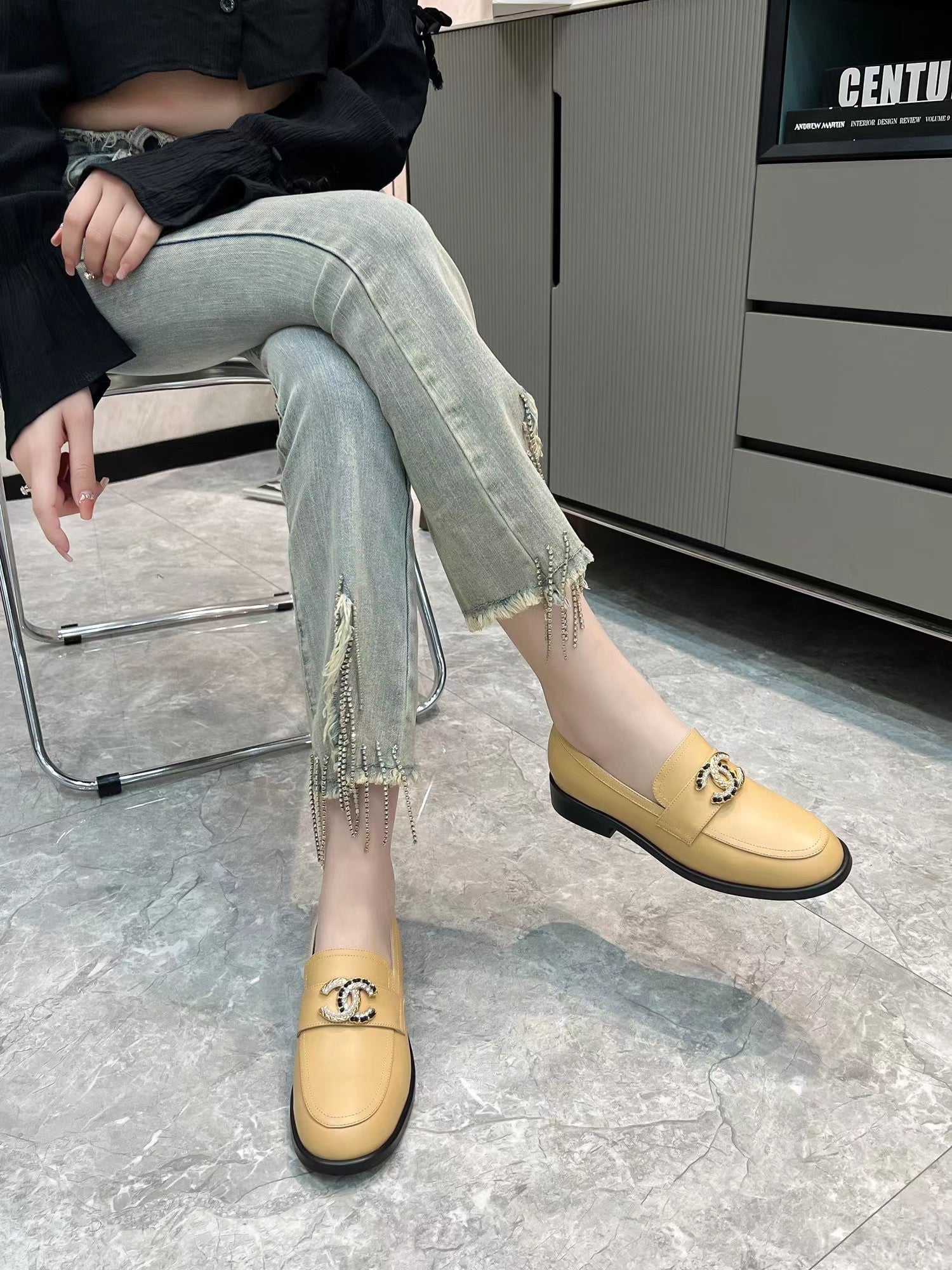 23 Womens aktuelle Top-CL-Loafer  1