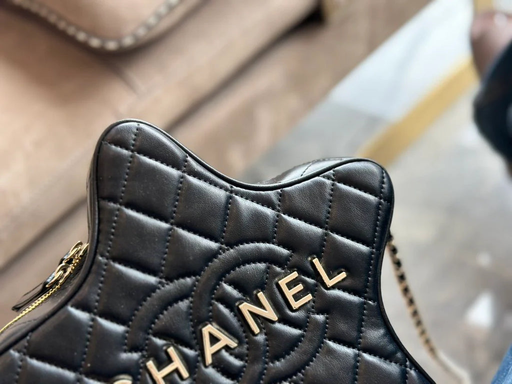 CNL Fashion Rhombus Five-pointed Star Bag 0724021904