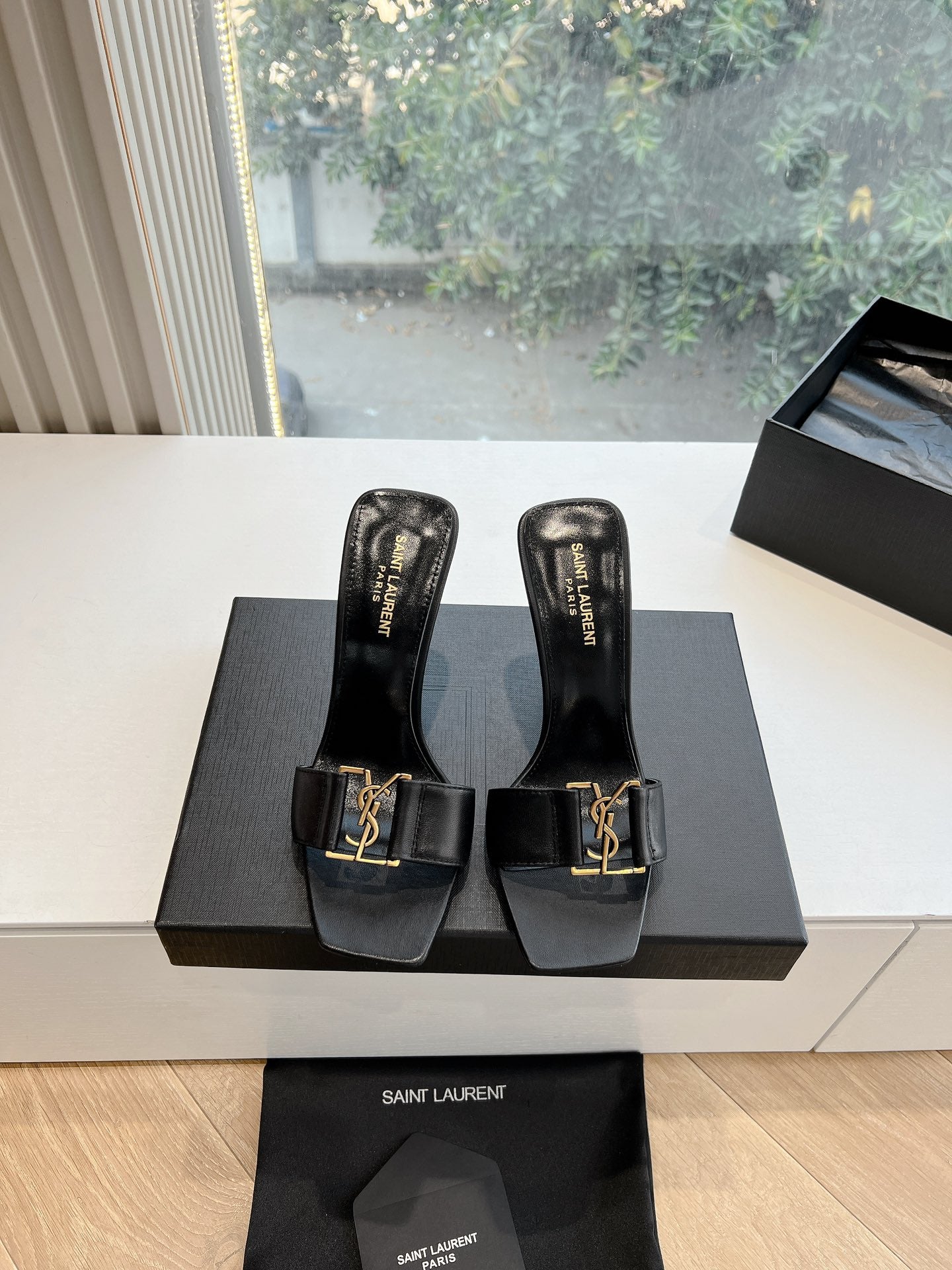 YSL high heel sandals slippers 0725021402