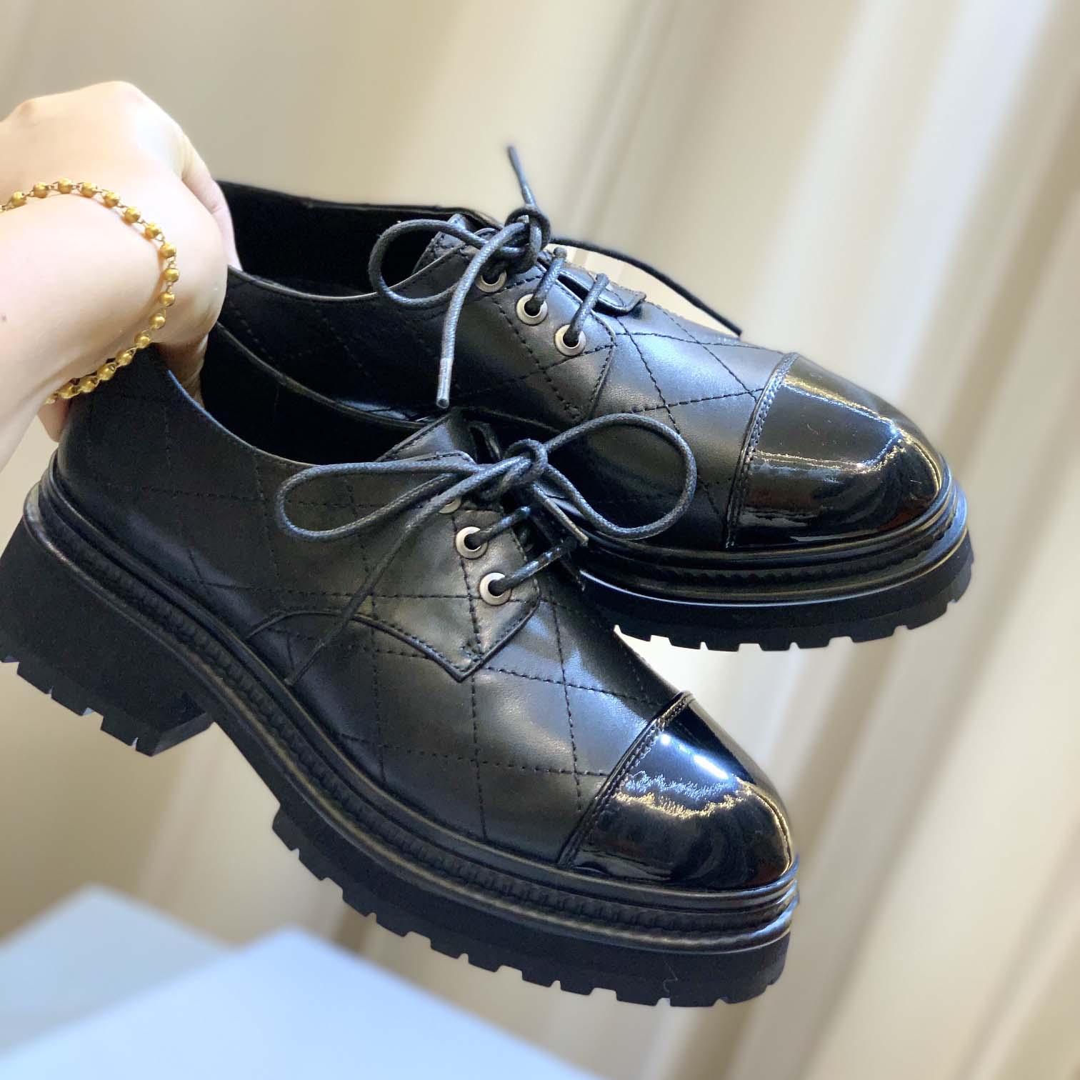 2023 autumn and winter new products Paris catwalk style rhombic chunky heel boots series  XC1523081703