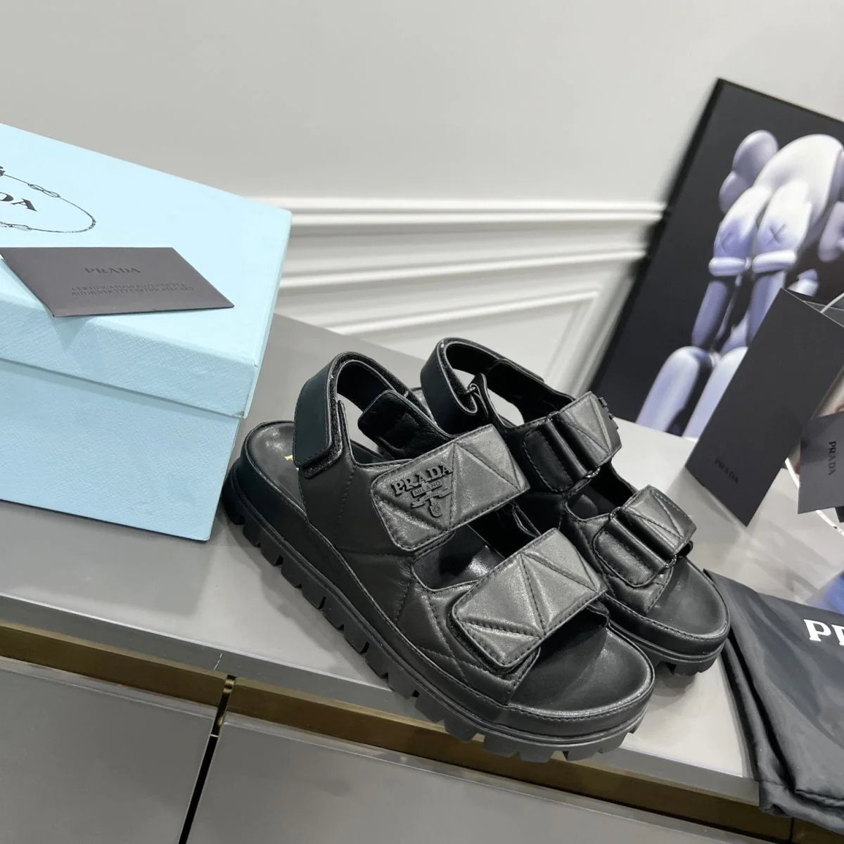 Spring And Summer New Women's Shoes Leather Soft Bottom Muffin Sandals Velcro 1024030828