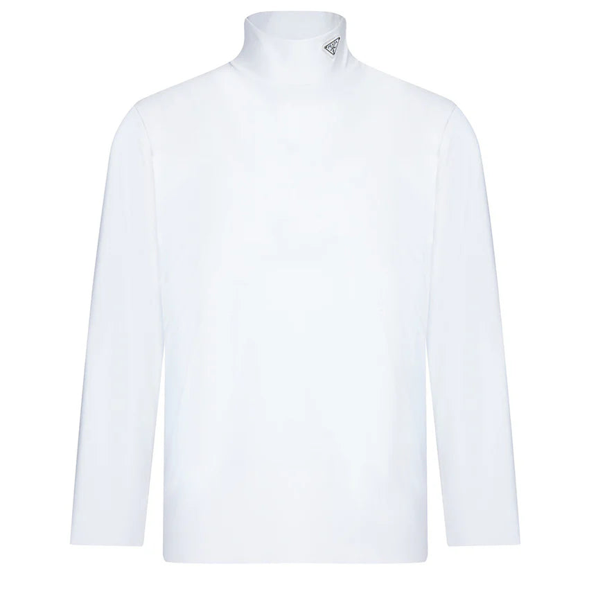 Unisex fashion and versatile high neck base shirt 1024080503