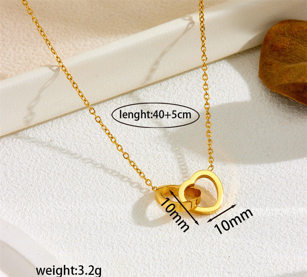 Titanium steel Chinese-style women's necklace 2025081108