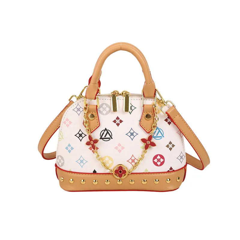 Luxury women's shell bag 2025073007