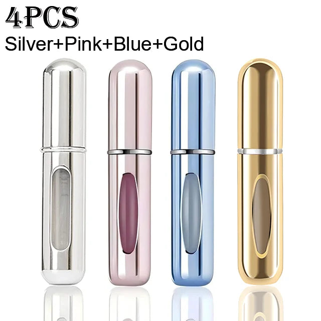 1/3/4/5 PCS mini refillable perfume portable atomizer bottle