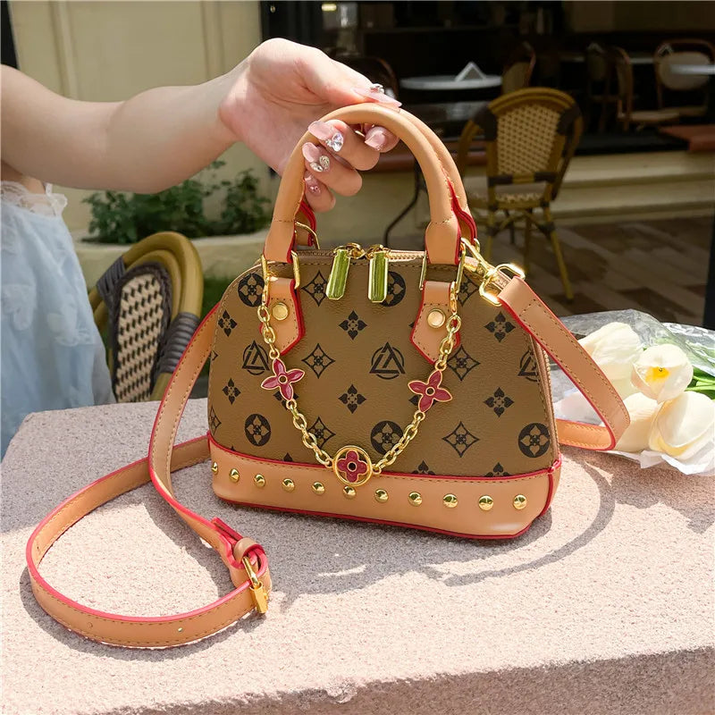 Luxury women's shell bag 2025073007