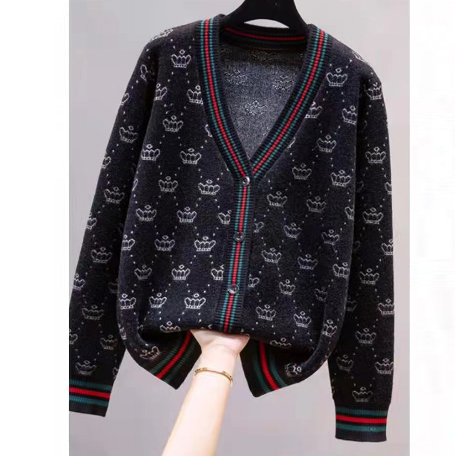 Classic Versatile Casual Knit Sweater 1025090303