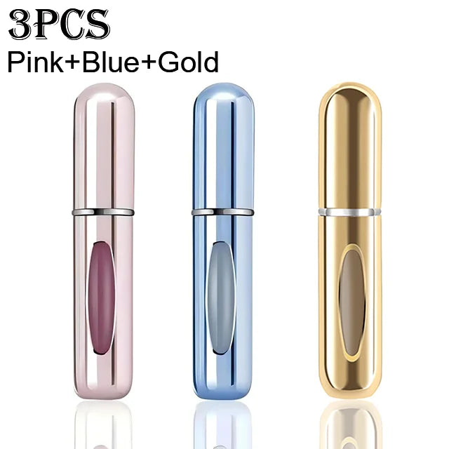 1/3/4/5 PCS mini refillable perfume portable atomizer bottle