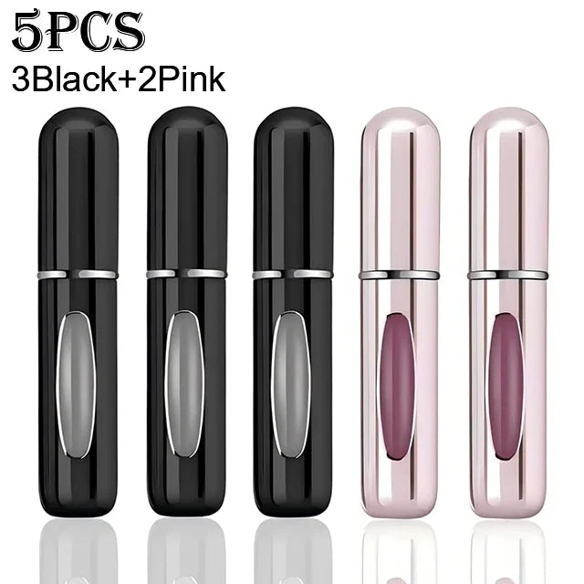 1/3/4/5 PCS mini refillable perfume portable atomizer bottle