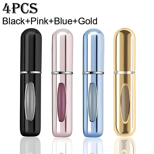 1/3/4/5 PCS mini refillable perfume portable atomizer bottle