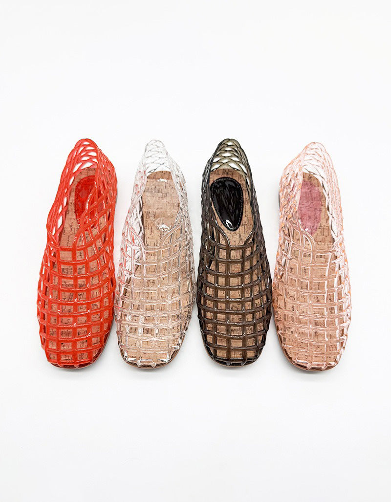 Summer Hollow Breathable Fishing Net Jelly Shoes
