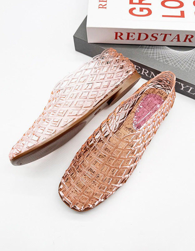 Summer Hollow Breathable Fishing Net Jelly Shoes