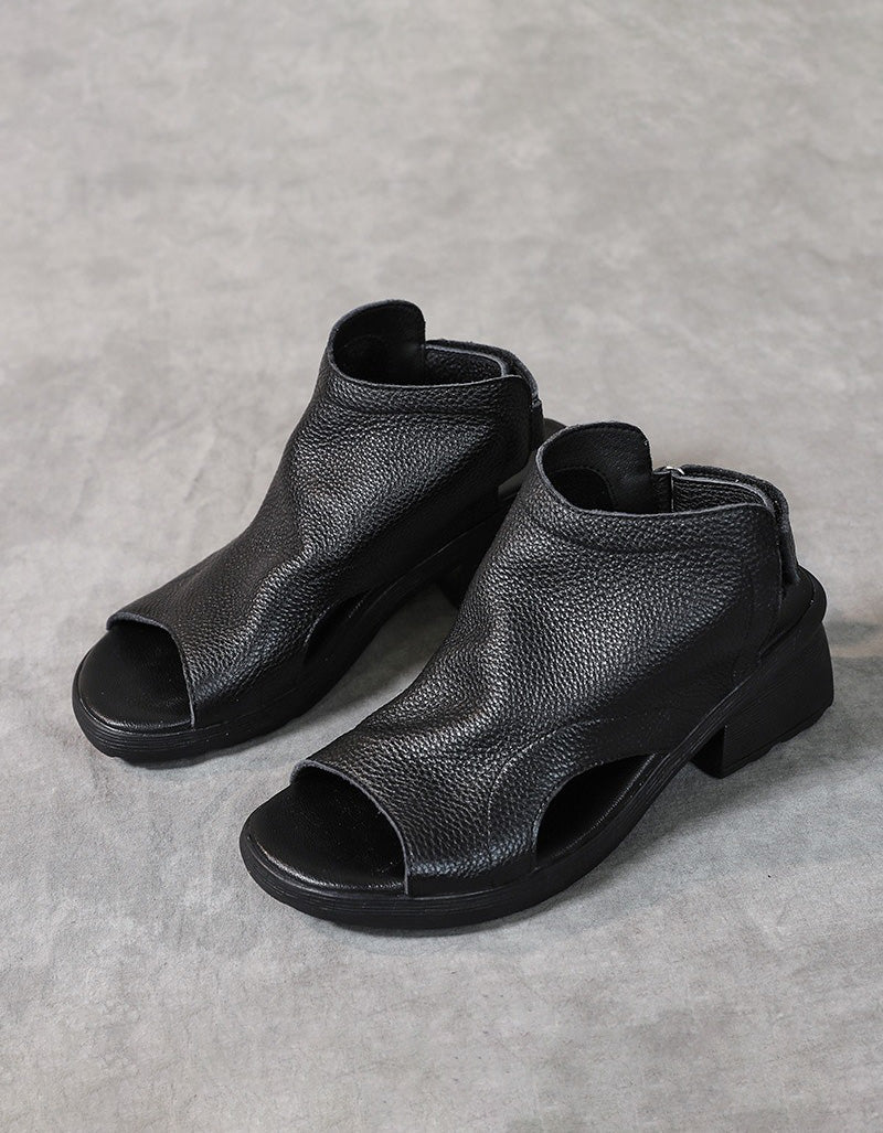 Summer Open Toe Slingback Sandals Boots 35-41