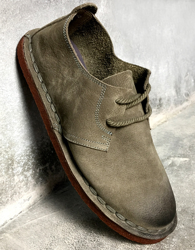 Soft Sole Comfortable Leather Flat Shoes for Men & Women 35-45